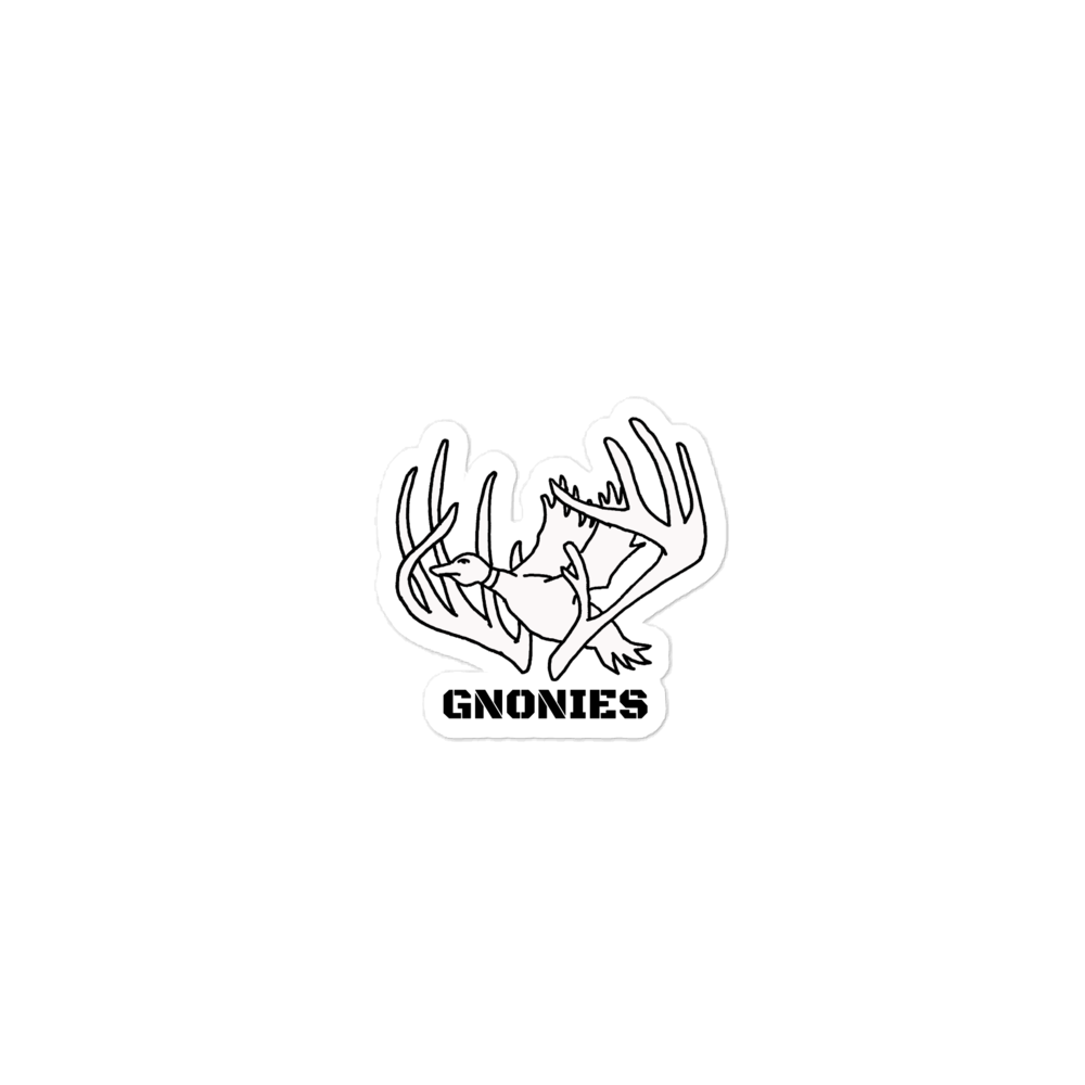 Gnonies Logo Sticker