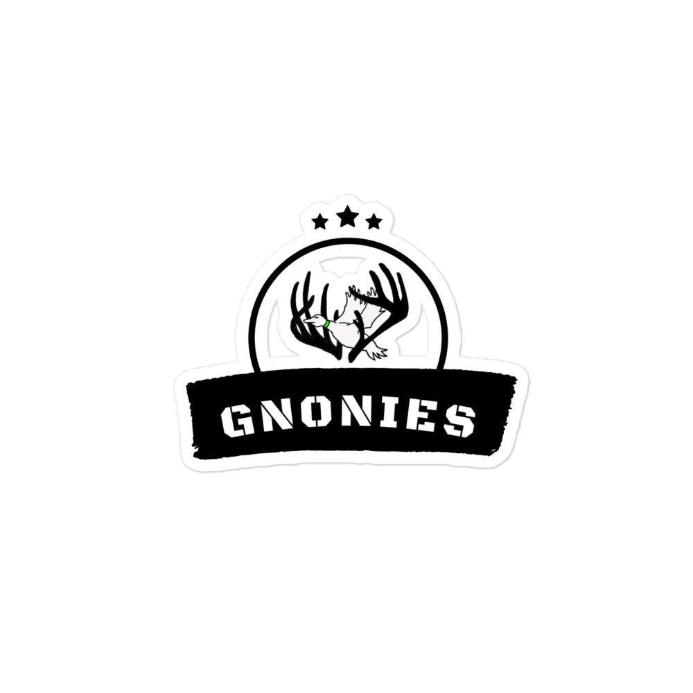 Gnonies Alternate Logo Sticker