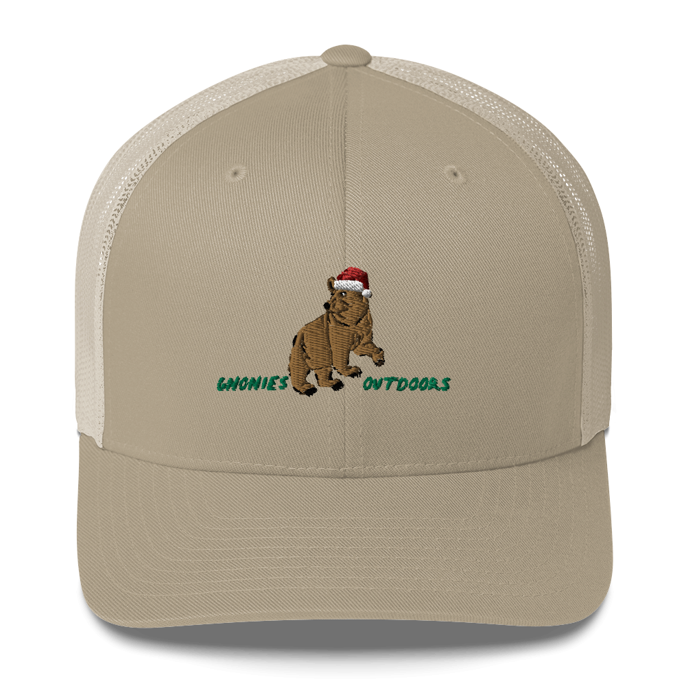 Gnonies Holiday Bear Trucker Hat