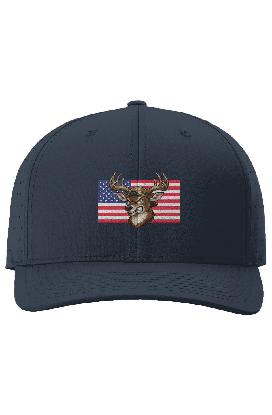 USA Flag Buck Hunter Snapback