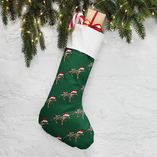 Gnonies Camo Dog Stocking