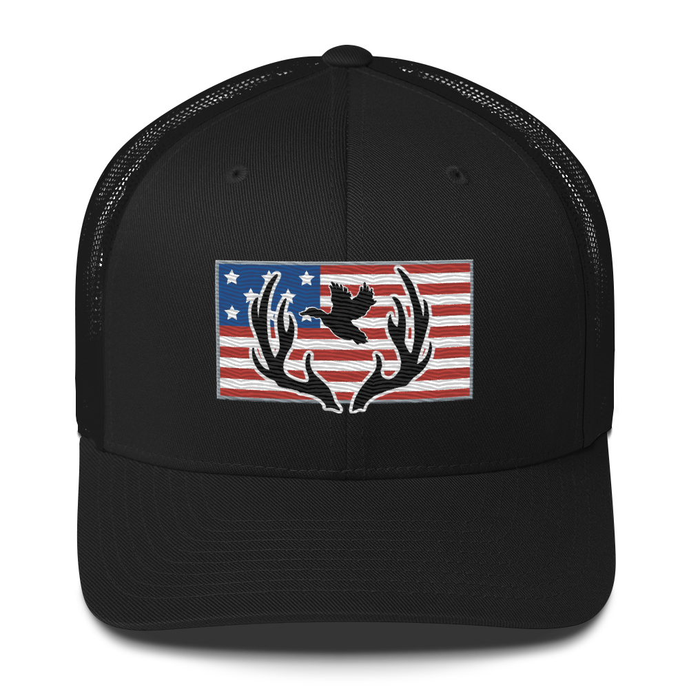 USA Hunting Trucker Hat