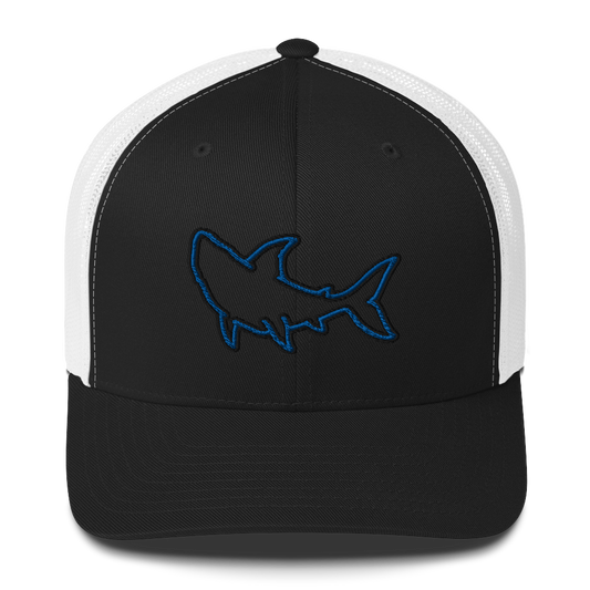 Shark Outline Trucker Hat