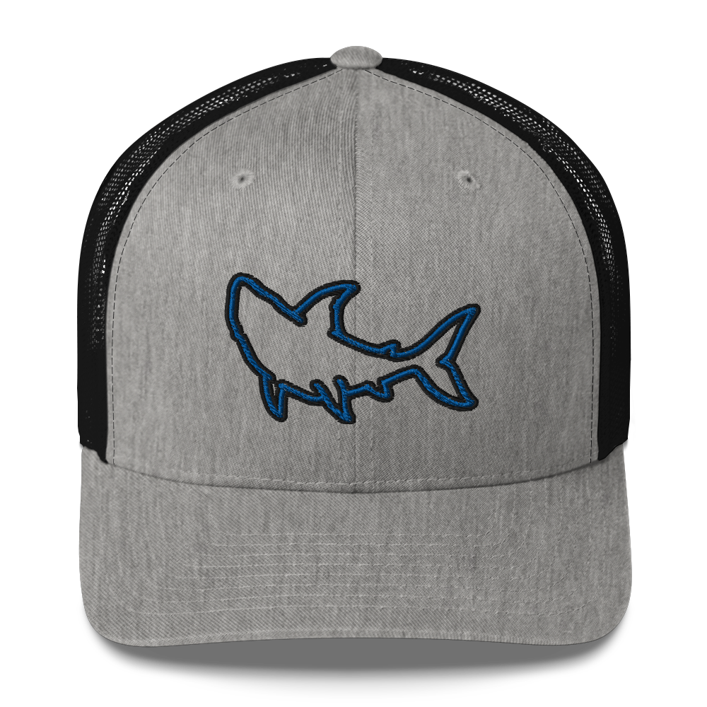 Shark Outline Trucker Hat