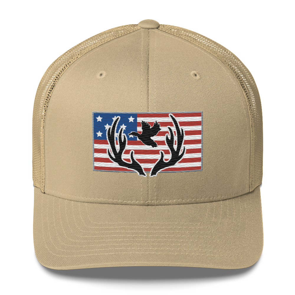 USA Hunting Trucker Hat