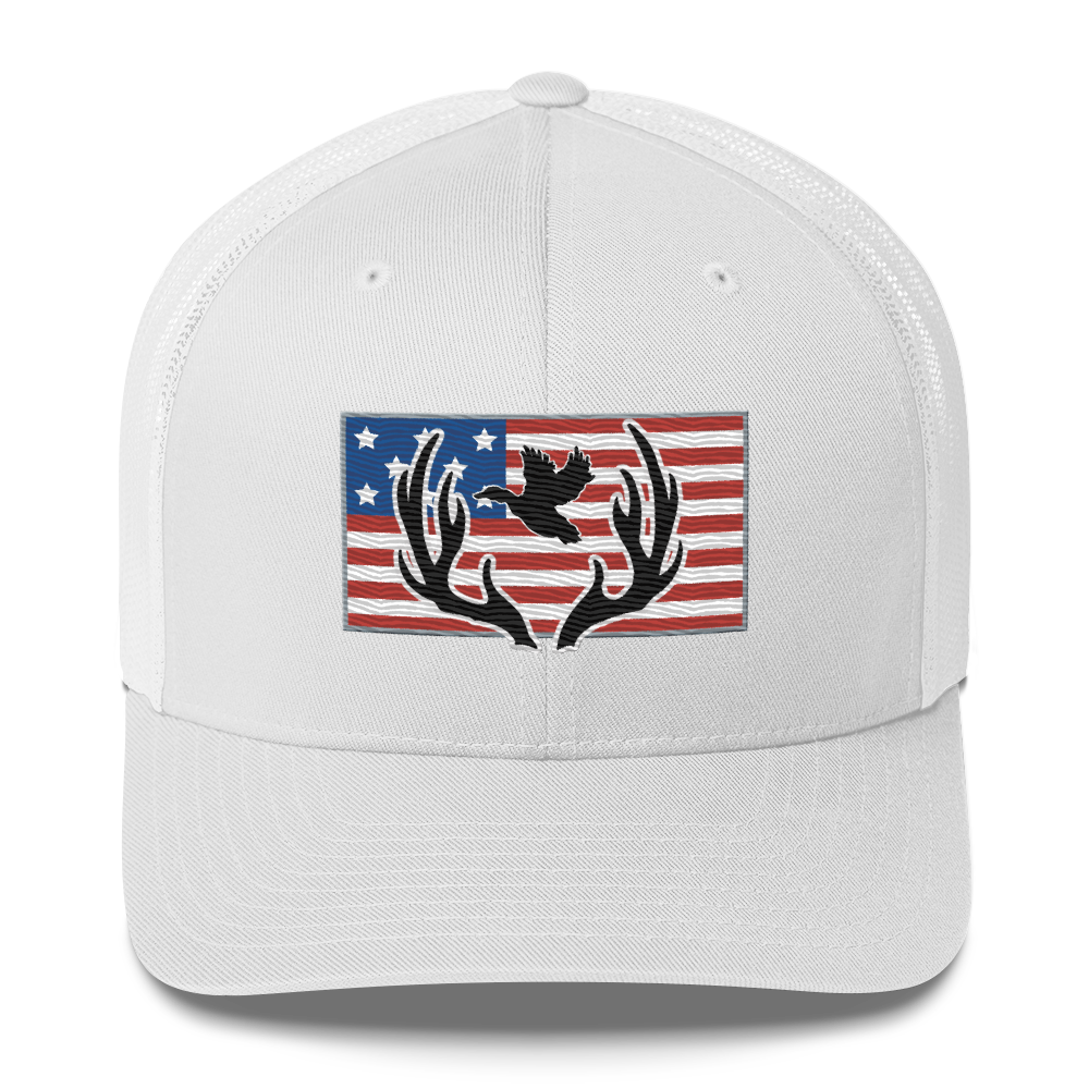 USA Hunting Trucker Hat