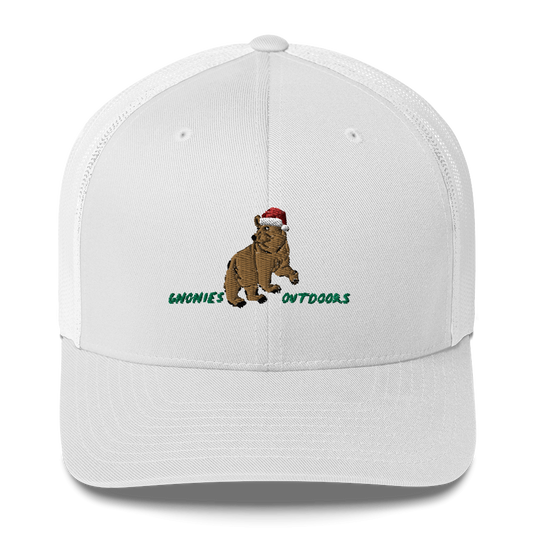 Gnonies Holiday Bear Trucker Hat