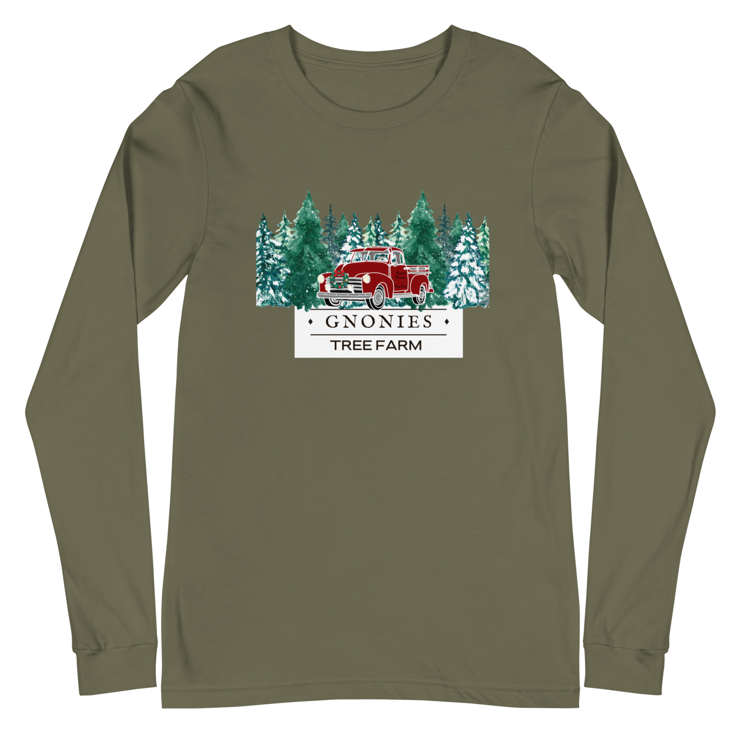 Gnonies Holiday Tree Farm Long Sleeve