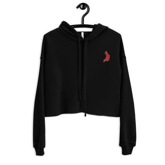 Women's Fox Crop Hoodie